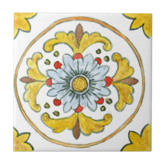 Small ceramic tile Sicily-inspired “Nubia”