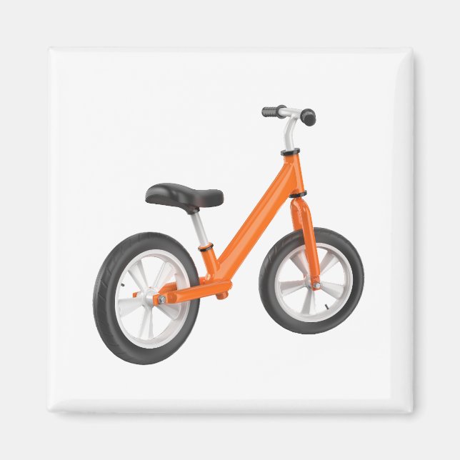 Small children's balance bike magnet (Front)