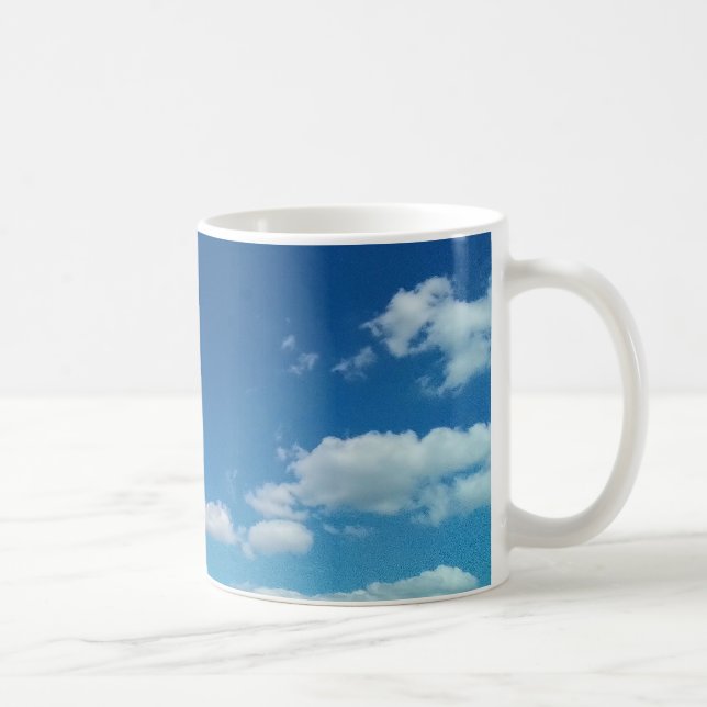 Small clouds coffee mug (Right)