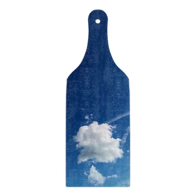 Small clouds cutting board (Front)