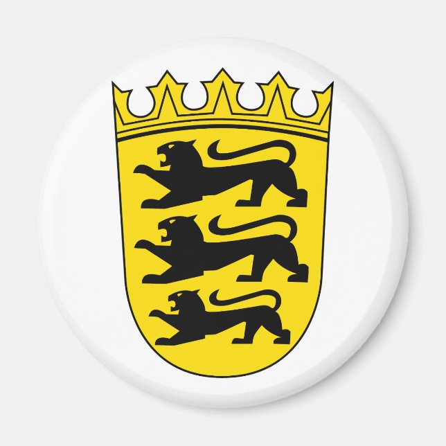 Small coat of arms of Baden-Württemberg Magnet (Front)