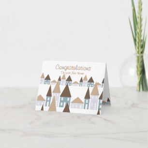 Small - Congratulations on your new home Card