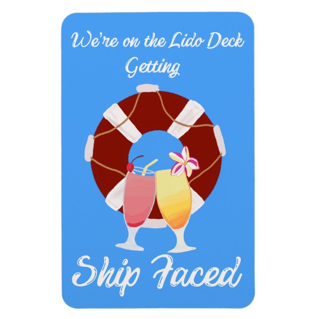 Small Cruise Cabin Door Magnet (Vertical)