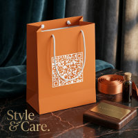 Small Custom Bag with QR Code for Brand Promotion