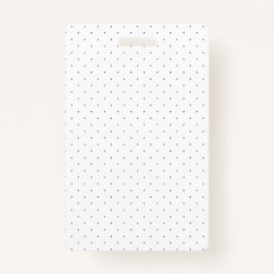 Small, dark-grey plus signs and dots arranged in a ID badge