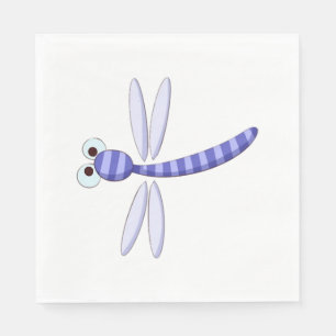 small dragonfly napkin