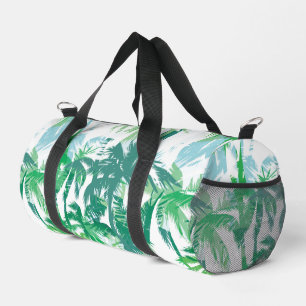 Small Duffel Bag Tropical Print