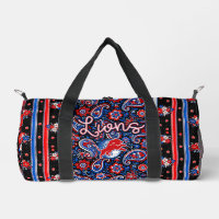 (SMALL) DURANT LIONS GOLF DUFFLE BAG