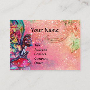 Small Elf of Mushrooms Business Card