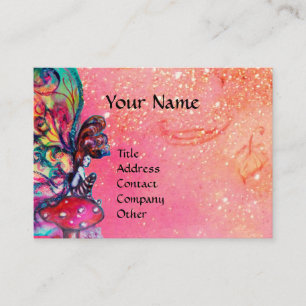 Small Elf of Mushrooms Business Card