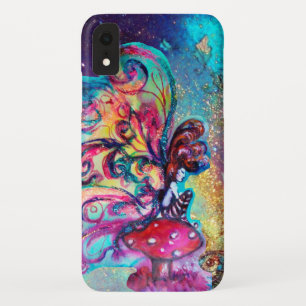 SMALL ELF OF MUSHROOMS Fantasy Night Blue Case-Mate iPhone Case