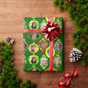 Small Family Collage  Wrapping Paper