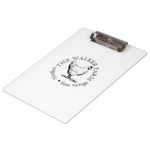 Small Farm Business Promotional Logo Clipboard