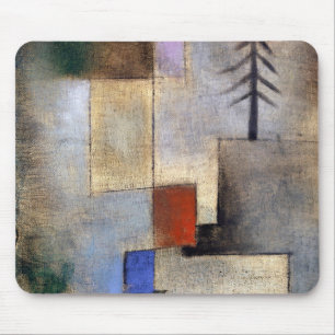 Small fir picture (1922) by paul klee mouse pad