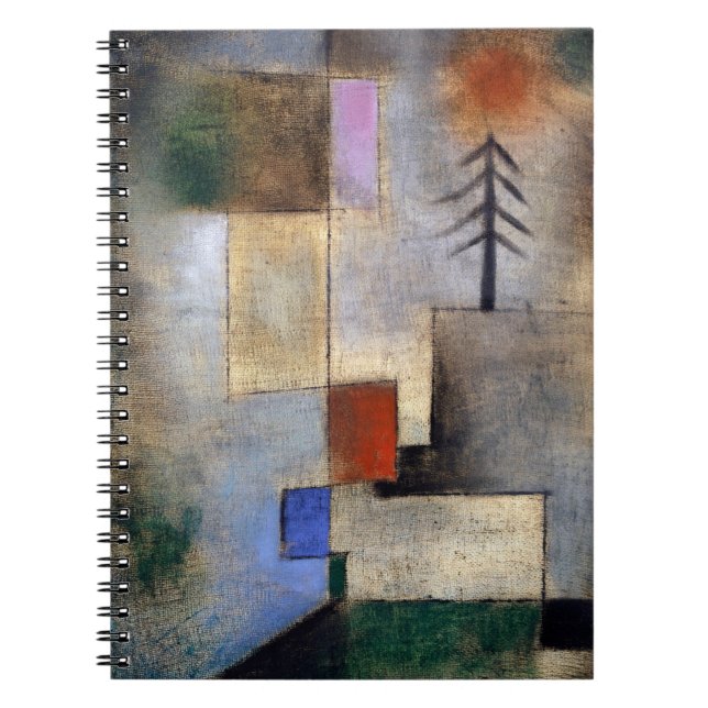 Small fir picture (1922) by paul klee notebook (Front)