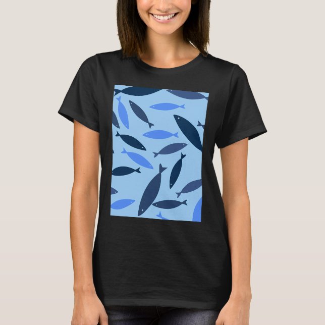 Small Fish Aquarium T-Shirt (Front)