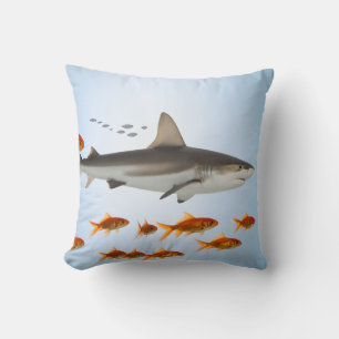 Small Fish Big Shadow Cushion