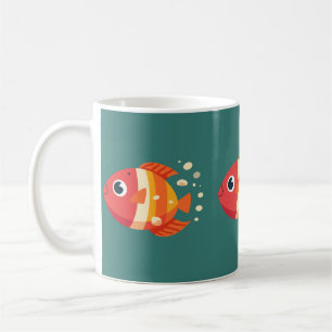 small fish coffee mug