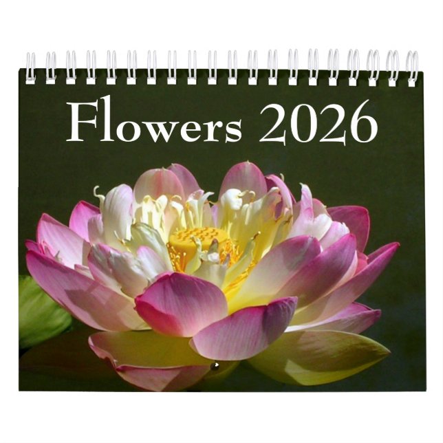 Small Flowers 2026 Calendar (Cover)
