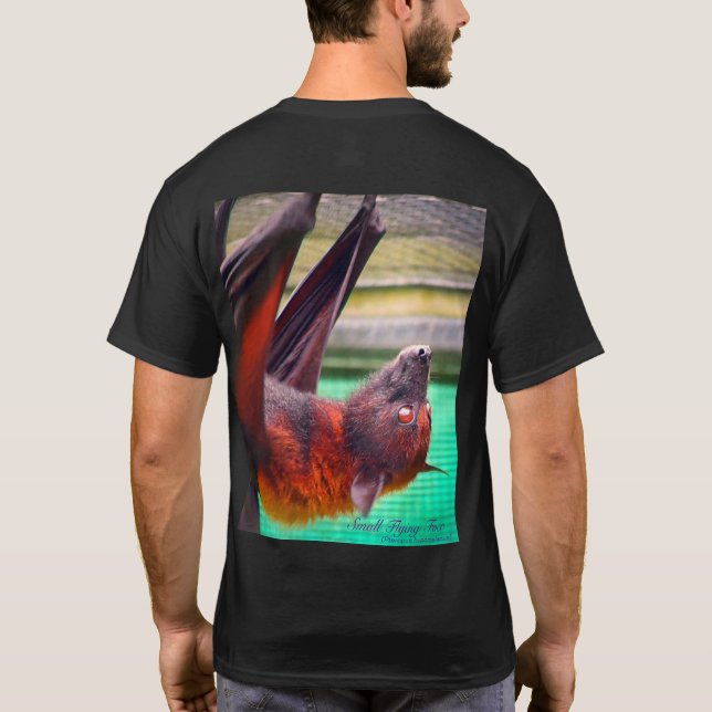 Small Flying Fox T-Shirt (Back)