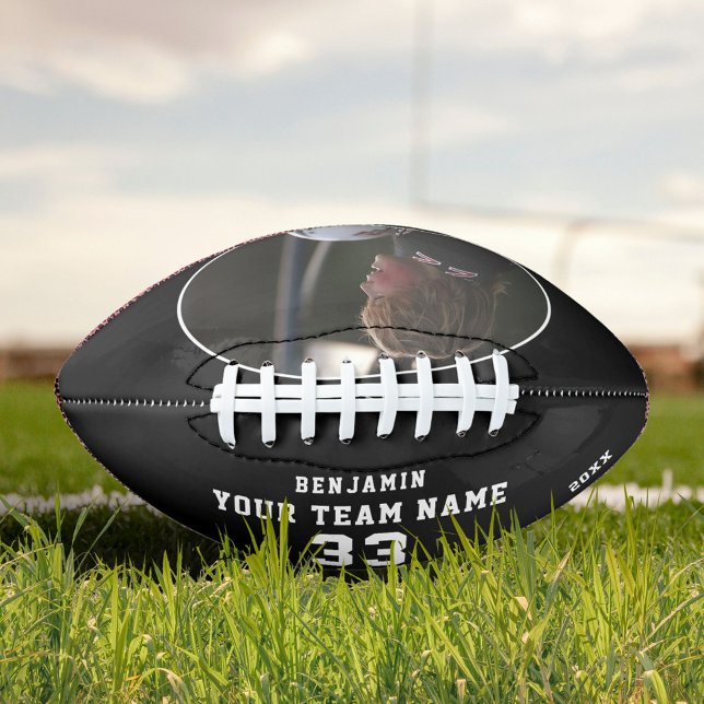 Small Football Black Name Number Team Photo  (Creator Uploaded)