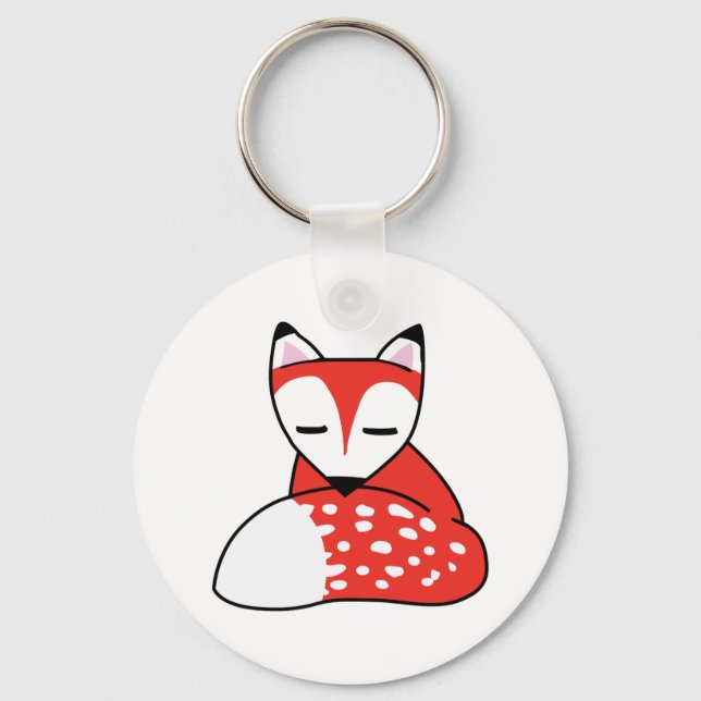 SMALL FOX KEY RING (Front)