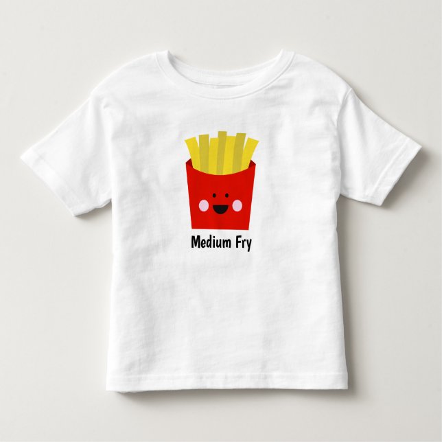 Small Fry French Fry Sibling Shirts (Front)