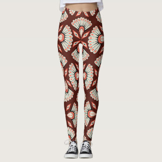Small Geometric Motifs: Decoration Textile Pattern Leggings