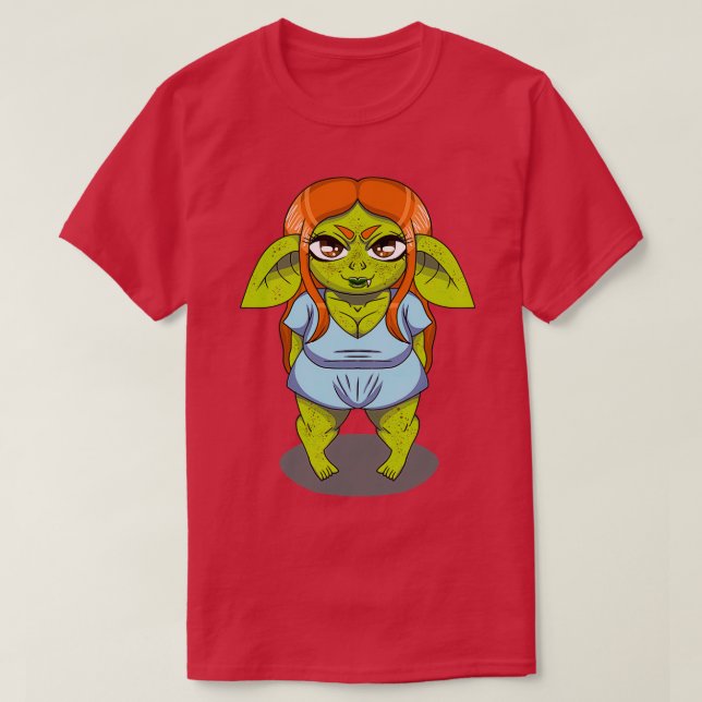 Small gobbo girl colour T-Shirt (Design Front)