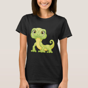 Small Green Lizard Iguana Reptiles T-Shirt