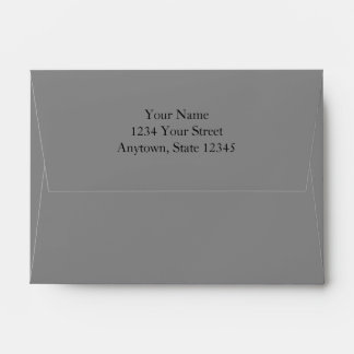 Small Grey RSVP Card or Greeting Card Envelopes