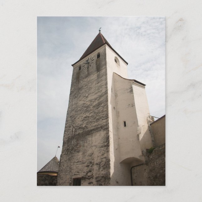 SMALL HAIRY CASTLE UNDER BLUE HIMMEL POSTCARD (Front)