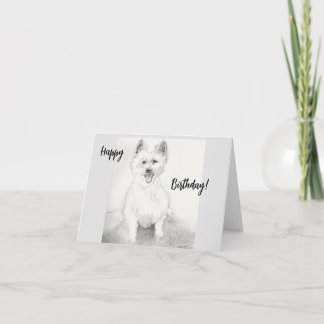 Small Happy Birthday Greeting Card