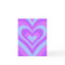Small Heart Folded Greeting Card