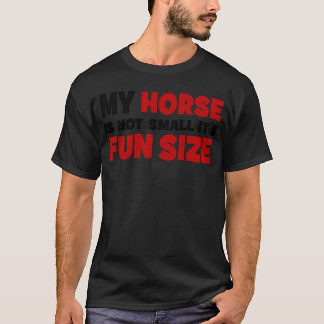 Small horse retro T-Shirt (Front)