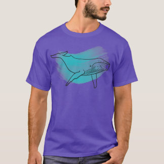 Small humpback whale T-Shirt