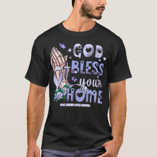 Small Intestine Awareness god bless faith hope T-Shirt