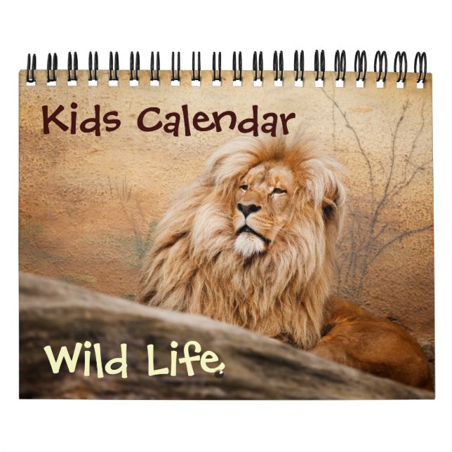 Small Kids Calendar Wild Life (Cover)