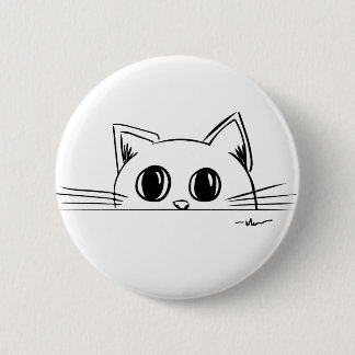 Small Kitty 6 Cm Round Badge