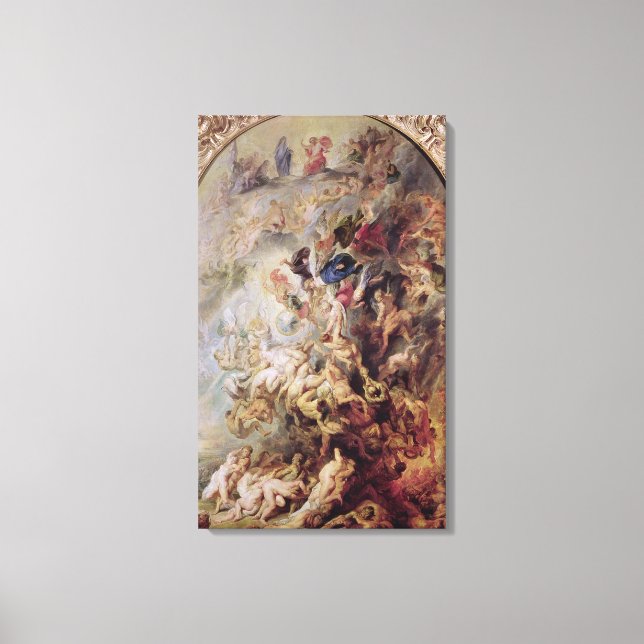 Small' Last Judgement, c.1620 Canvas Print (Front)