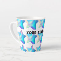 Small Latte Mug, 12 oz Drinkware Latte Mugs Cups