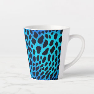 Small Latte Mug - 12 oz Eclectic Animal Prints