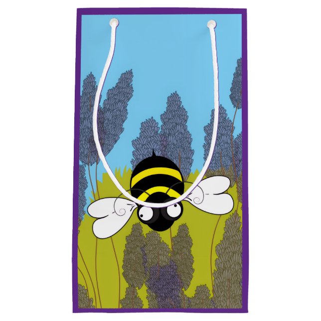 Small Lavender Gift Bag (Front)