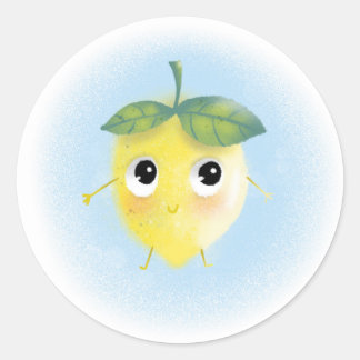 Small Lemon Stickers