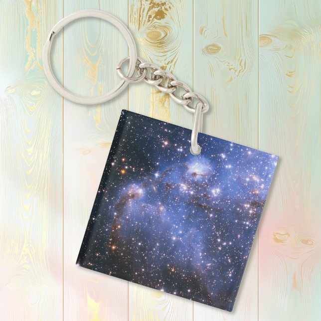 Small Magellanic Cloud Key Ring (Small Magellanic Cloud Keychain)