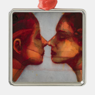 Small Mirror Twin 2003-07 Metal Tree Decoration