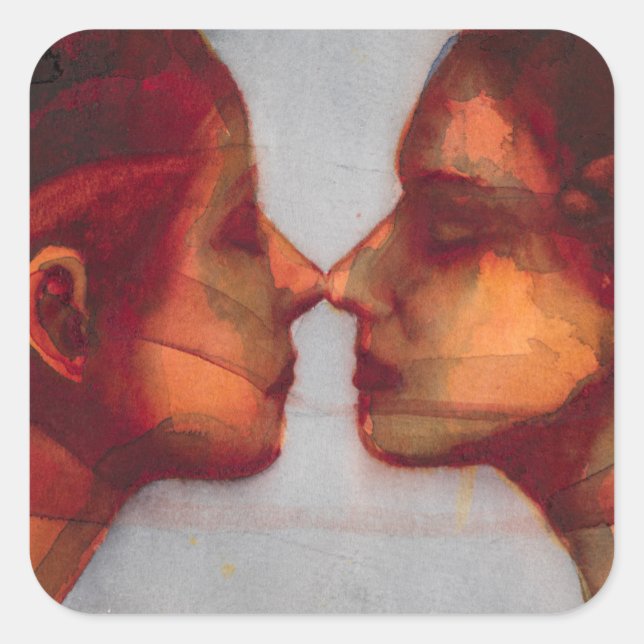 Small Mirror Twin 2003-07 Square Sticker (Front)