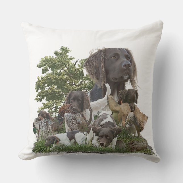 Small Munsterlander   Cushion (Front)