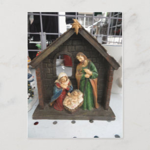 Small Nativity Postcard
