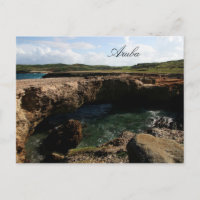 Small natural bridge in Aruba
